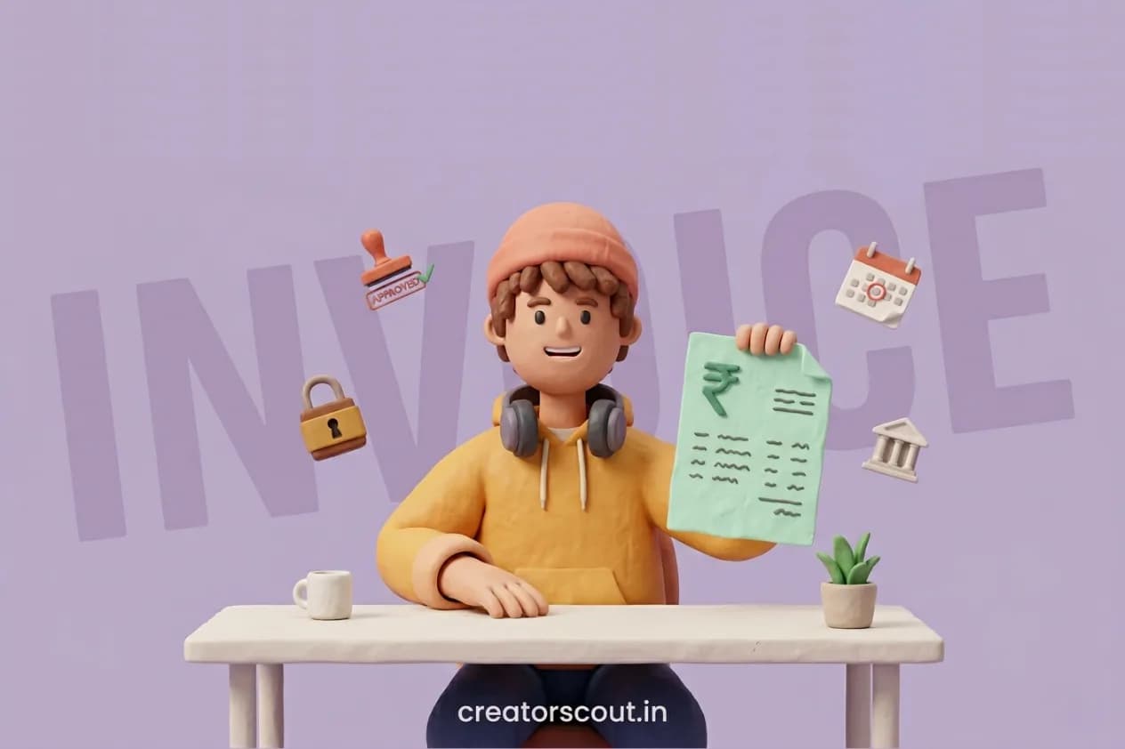 How to Invoice a Brand as a Creator in India: A First-Timer's Guide